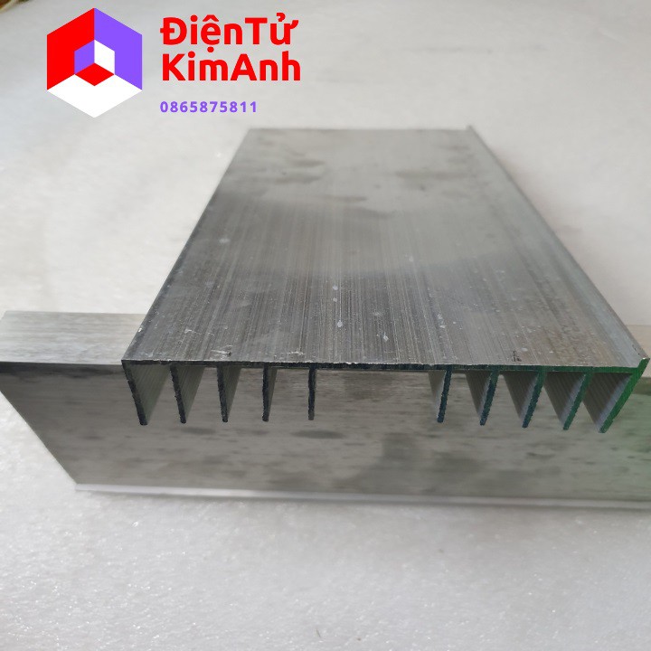 Tản nhiệt nhôm 10 cánh 11x25x2.5 cm