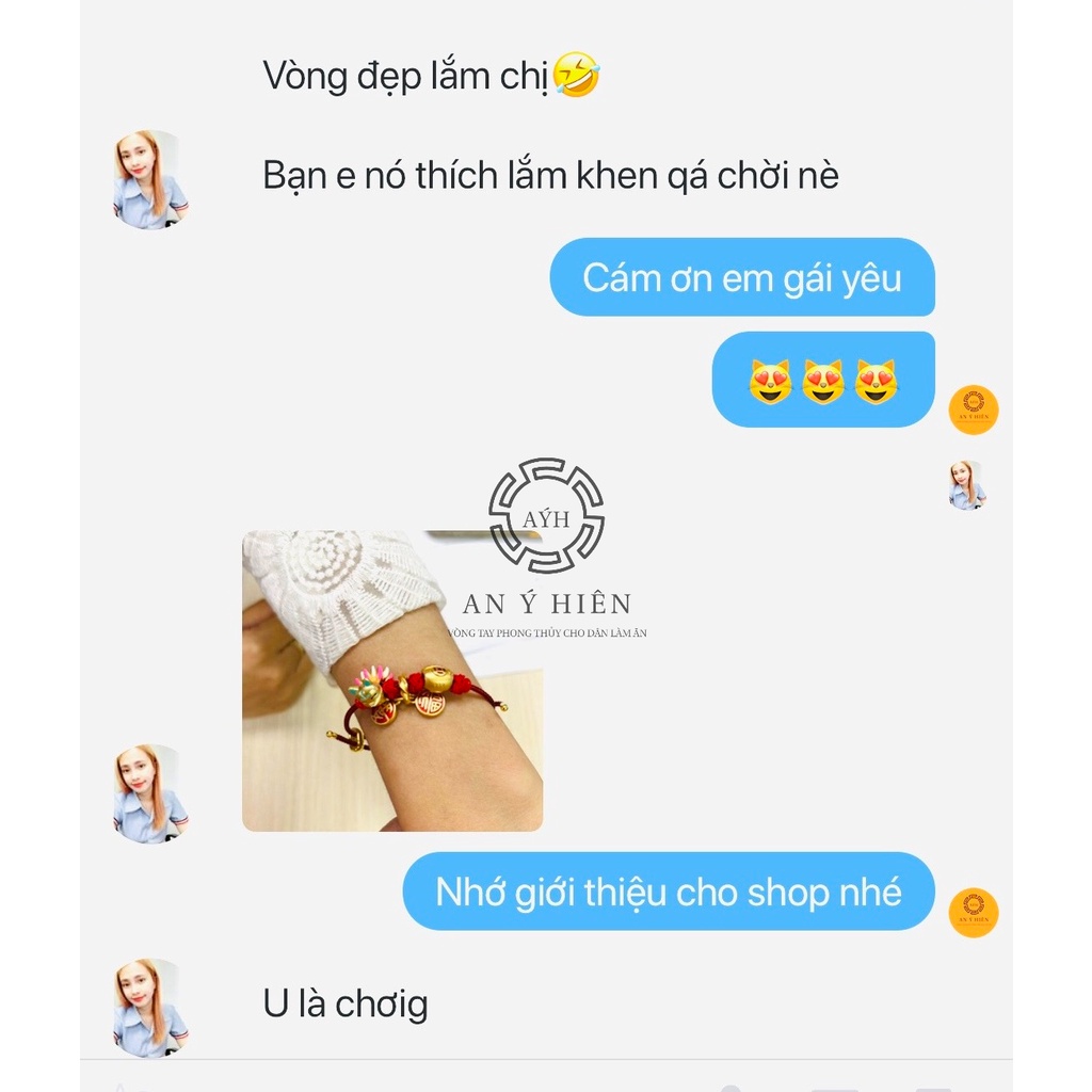 Chốt chặn kim sa vàng đồng ( An Ý Hiên)