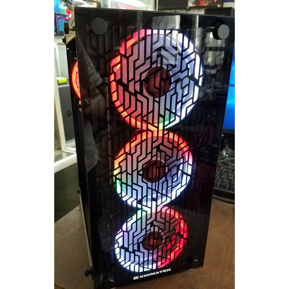 [NAMPC.VN 0908 680013] [Rẻ nhất SHOPEE] Vỏ case Xigmatek NYX, 2 mặt kính, mATX | BigBuy360 - bigbuy360.vn