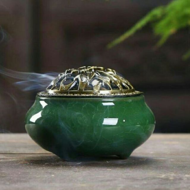 Lư hương xông trầm Gốm sứ