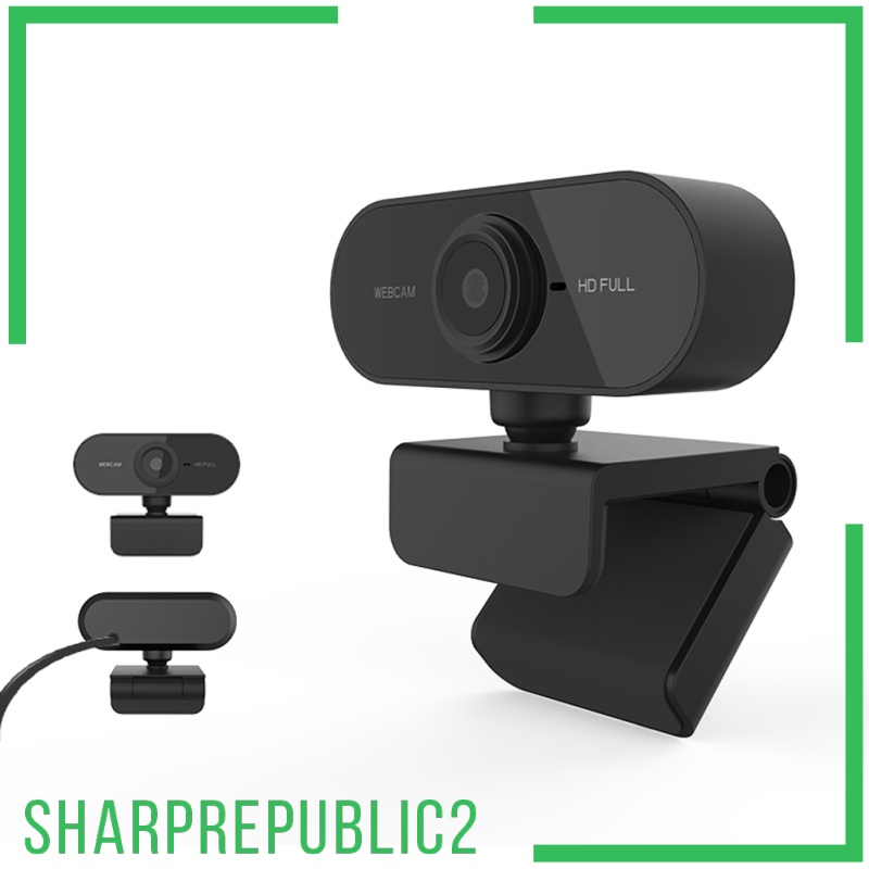 Webcam Tự Động Sharprepublic2 1080p Hd Có Micro Cho Máy Tính Để Bàn Mới | BigBuy360 - bigbuy360.vn