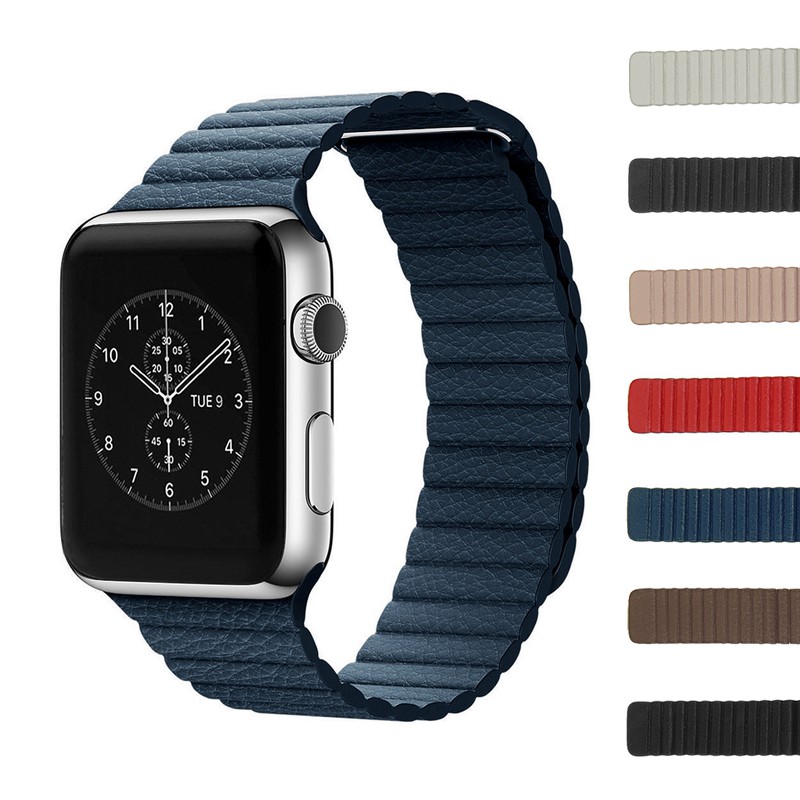 Dây leather Loop Coteecti cho đồng hồ apple Watch