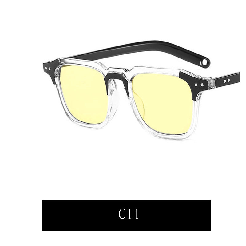 Mắt Kính Gọng Lớn Chống Ánh Sáng Xanh Phong Cách Hàn Quốc Cho Nam Nữ | BigBuy360 - bigbuy360.vn