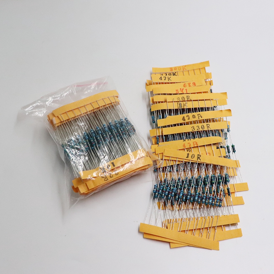 Set 300 Điện Trở 10-1m Ohm 1 / 4w 1% Chuyên Dụng