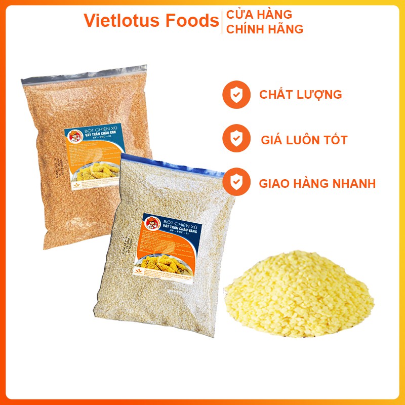 [Siêu SALE] - [Orange Chef] Bột Xù Vảy Trân Châu Vàng / Cam