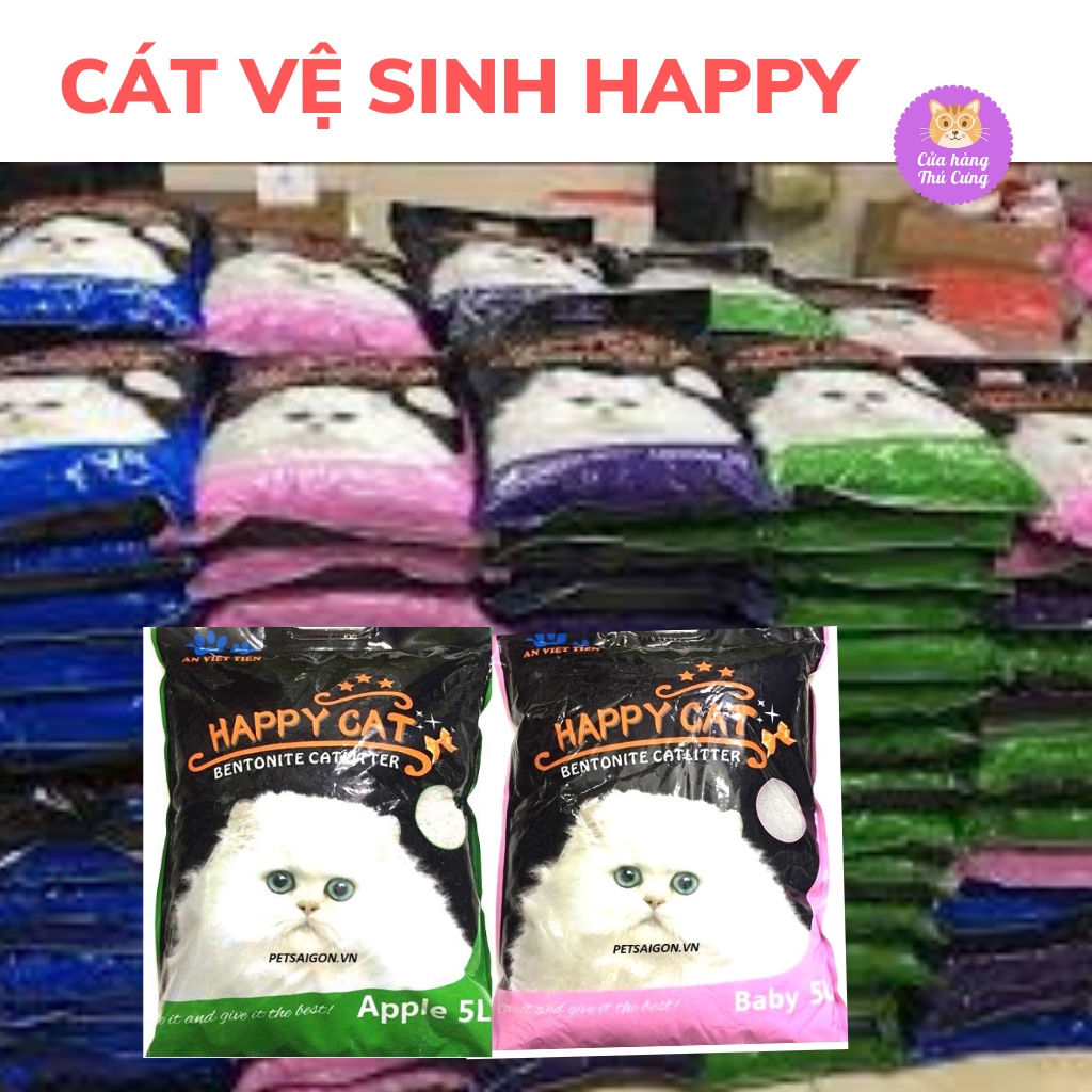 Cát Vệ Sinh Cho Mèo Cát nhật Cat 5L Và 10L | Cát Mèo Siêu Khử Mùi Vón Cục