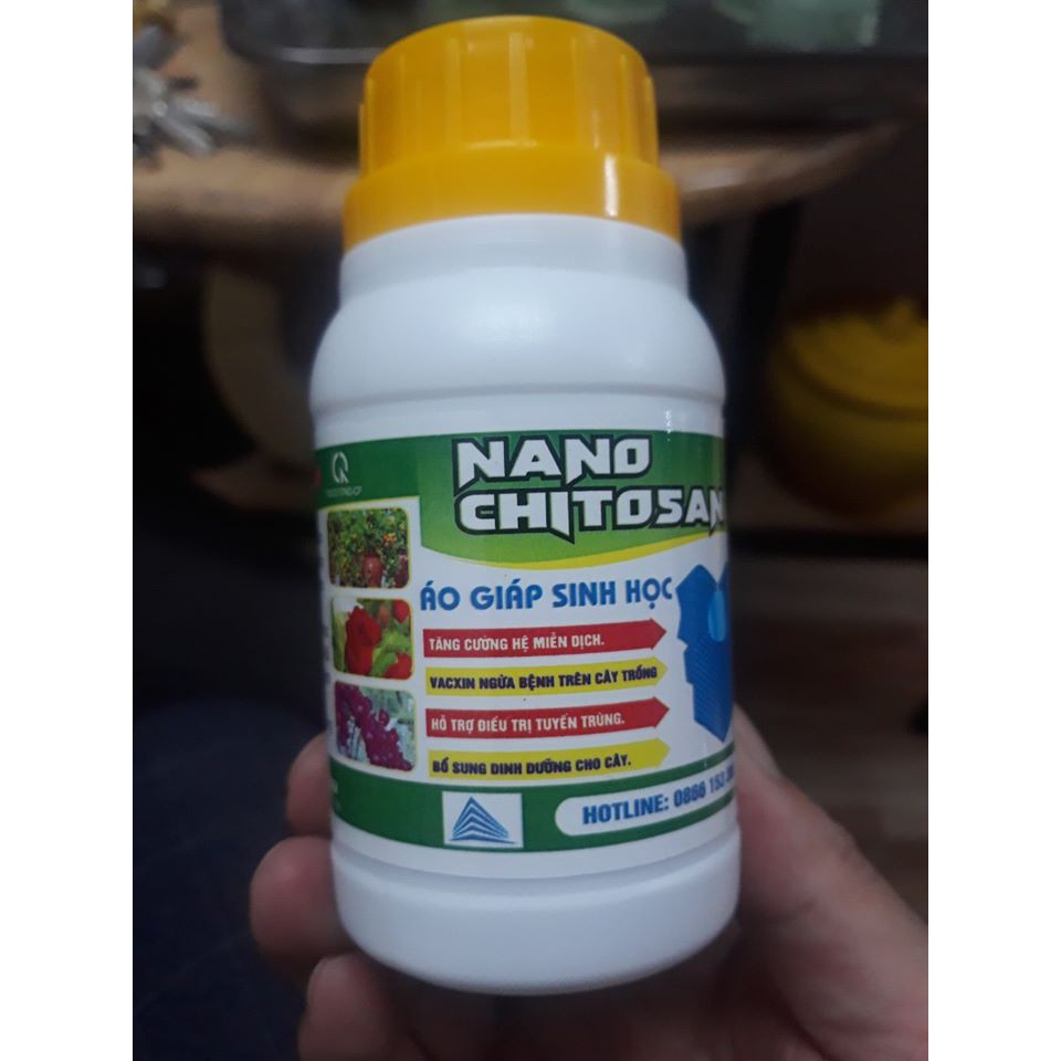 Nanochitosan áo giáp sinh học cho cây trồng, ngừa bệnh cây trồng, điều trị tuyến trung