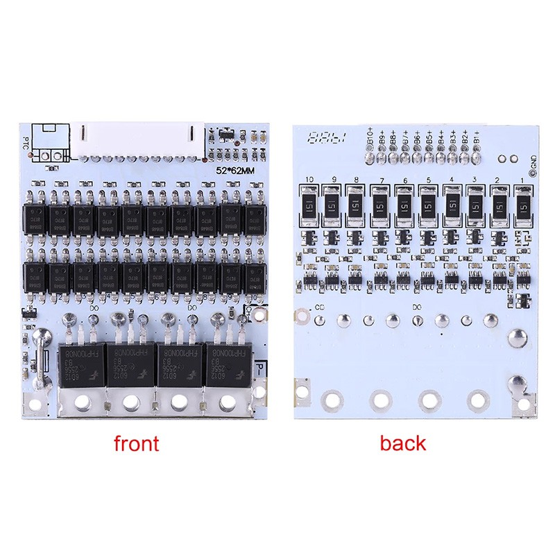 Pin Lithium 40A 10S 40A036V 40A Bảo Vệ Pin 18650 BMS PCB