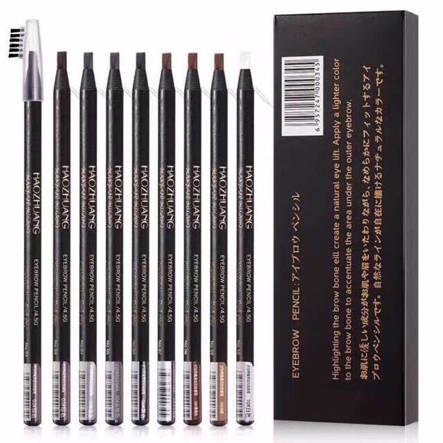 Chì Xé Kẻ Mày Phẩy Sợi Haozhuang Make Up Milano Eyebrow Pencil Precicion