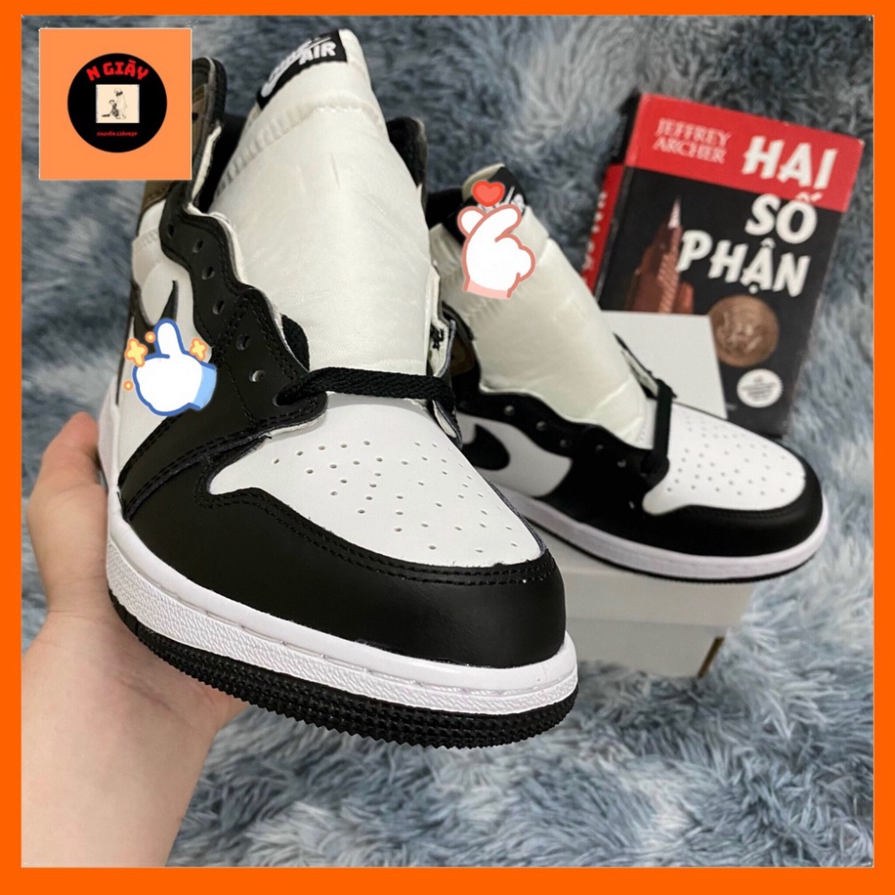 Giày Jordan nâu đen cao cổ, bản hot | BigBuy360 - bigbuy360.vn