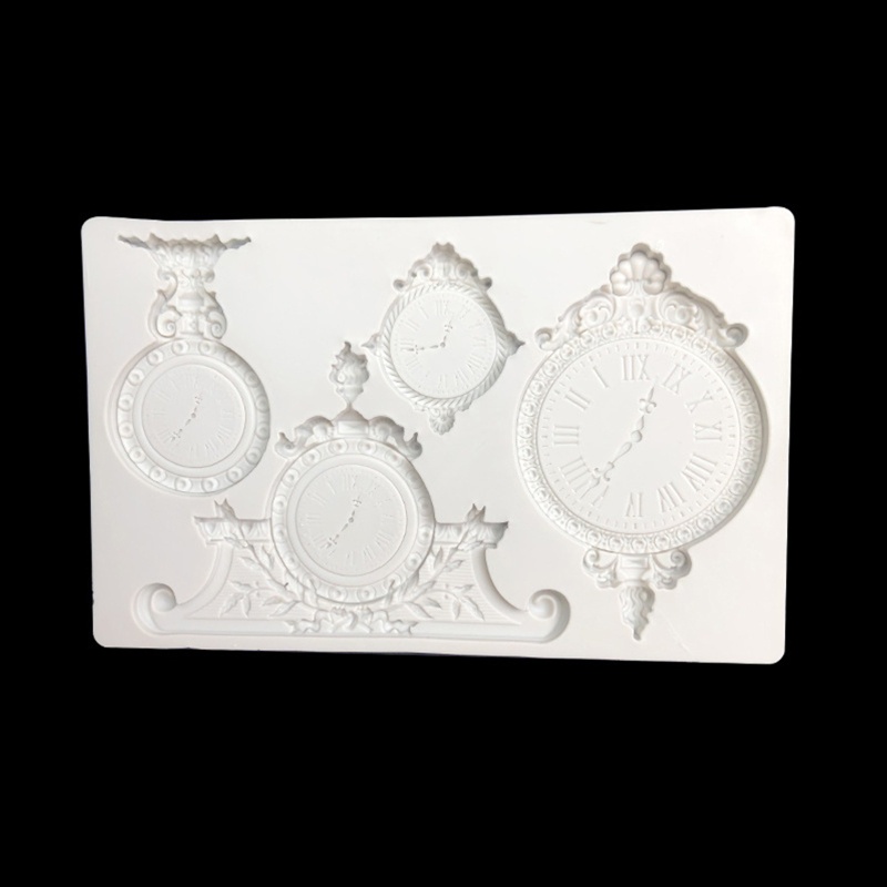 Khuôn Làm Bánh Kẹo Hình Đồng Hồ 3D Độc Đáo