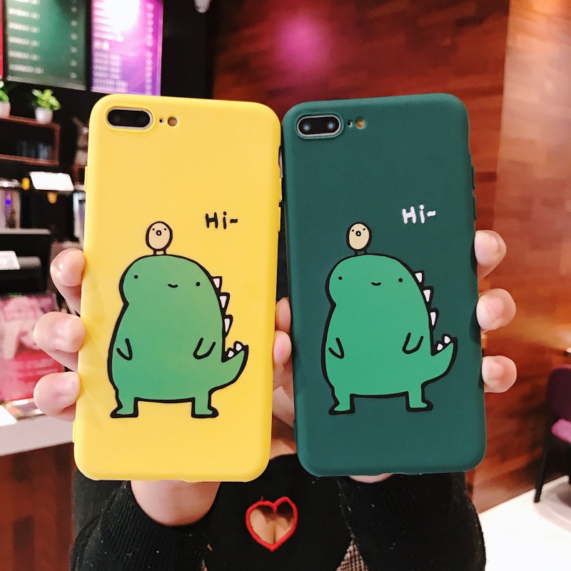 Ốp điện thoại Iphone 5s/se/6/6s/6+/6s+/7/7+/8/8+/x/xs/xr/xs max in hình khủng long