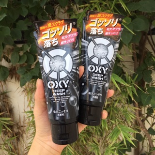 Sữa rửa mặt Oxy nam Nhật Bản 130g