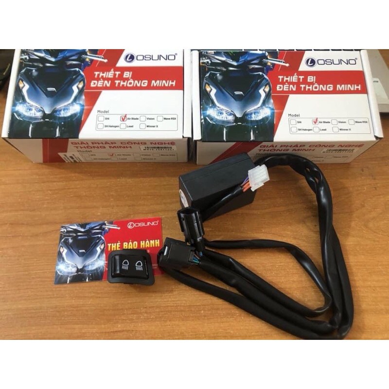 Mạch tắt đèn xe máy Honda đời mới-Air Blade, Vision, Alpha, SH, RSX, Winner X. Công tắc tắt đèn passing