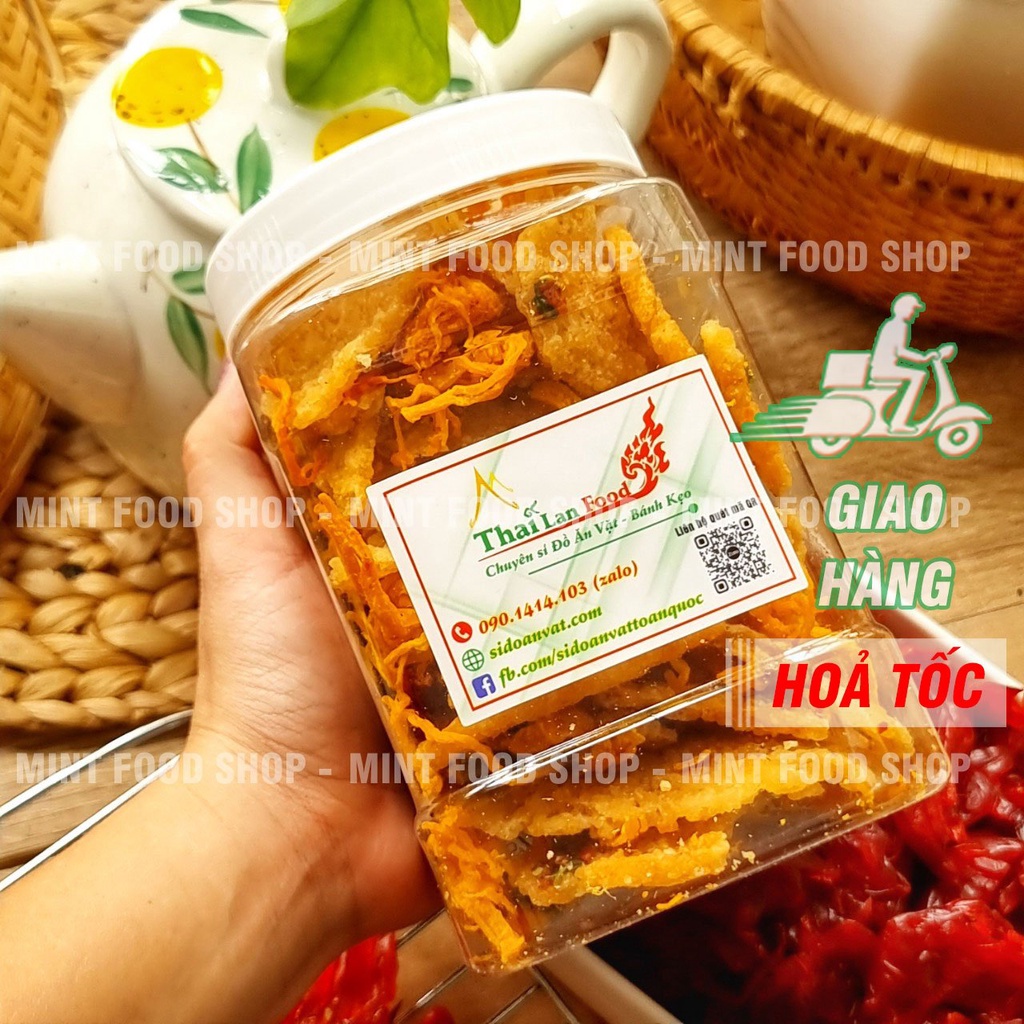 Cơm Cháy Lắc Khô Gà Hộp 500gr