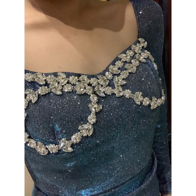 Đầm ulzzang party gợi cảm sexy đính đá lấp lánh s m l