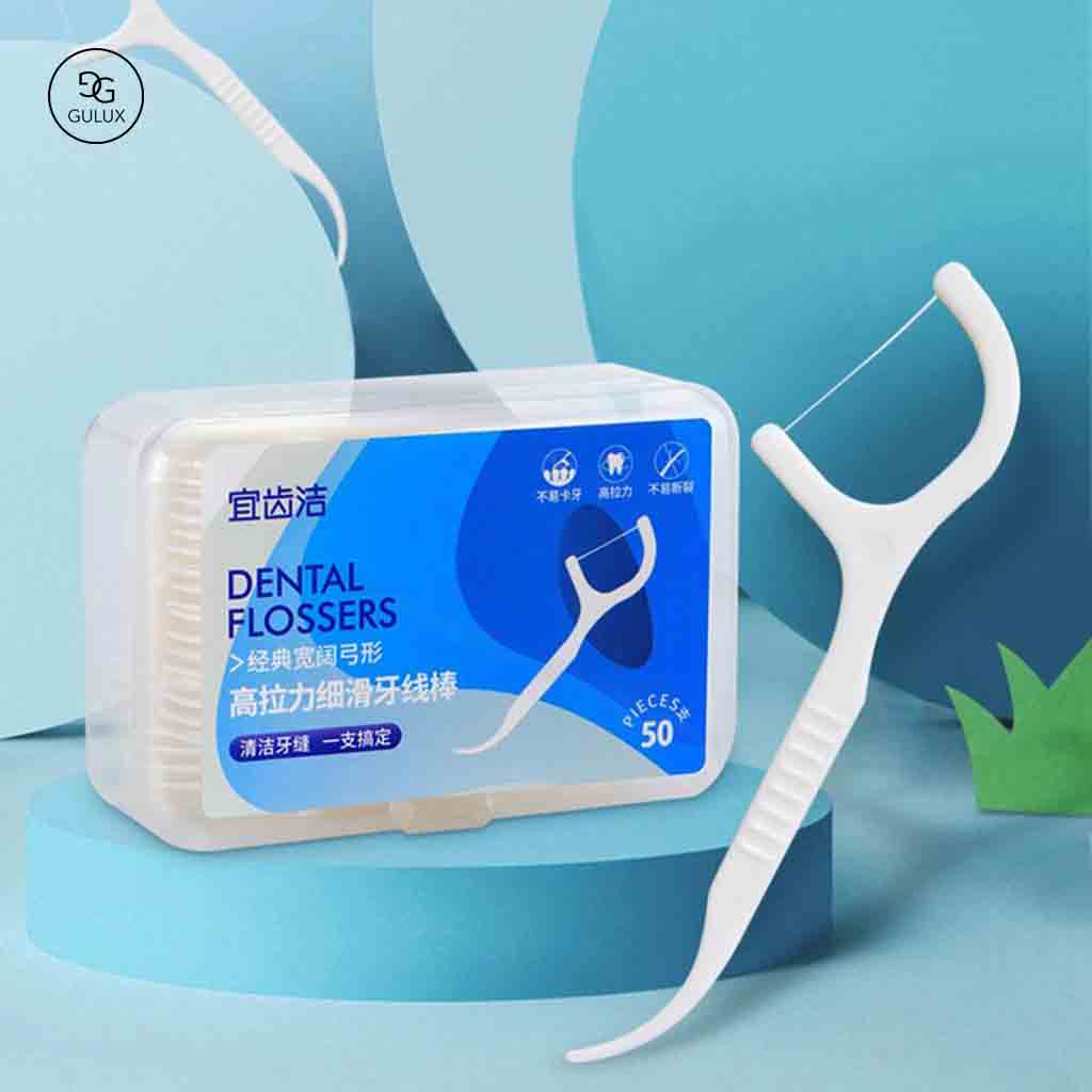 Tăm chỉ nha khoa DENTAL FLOSSERS, Chỉ nha khoa Dental Floss sợi chỉ mảnh và chắc chắn