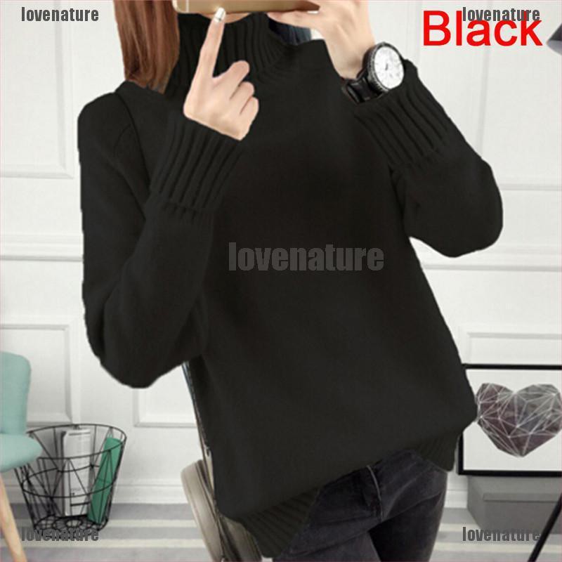 Áo sweater cổ lọ ấm áp trẻ trung cho nữ | BigBuy360 - bigbuy360.vn
