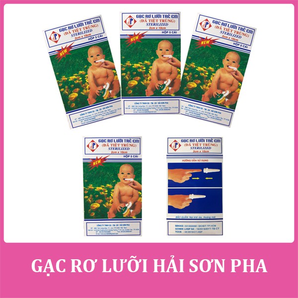 Gạc rơ lưỡi Hải Sơn Pha