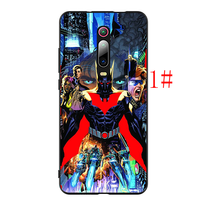 Ốp Lưng Silicone In Biểu Tượng Siêu Anh Hùng Batman Cho Redmi S2 K20 K30 Pro Poco X2 Note 4x 5a Prime