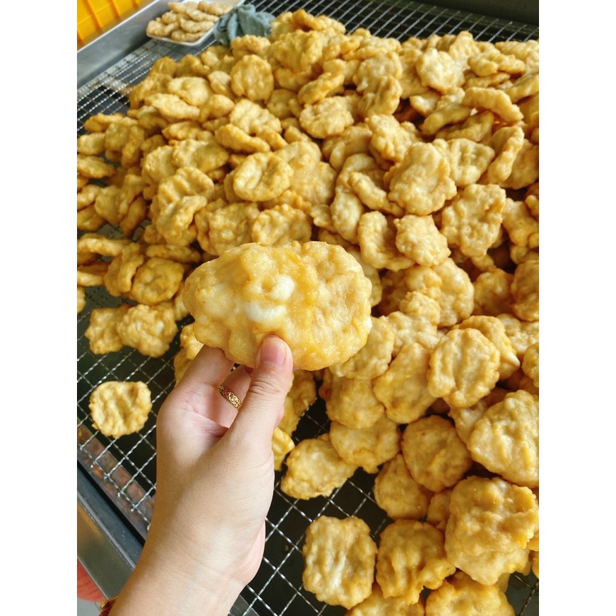 Chả mực giã tay khay 500gr (giao Tphcm)