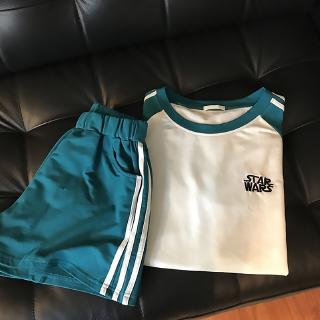 Set áo thun tay ngắn + quần short size M-2XL
