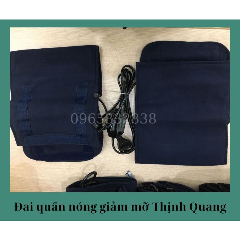 Đai quấn nóng giảm mỡ bụng chân tay dây dài 3m BH 3 tháng