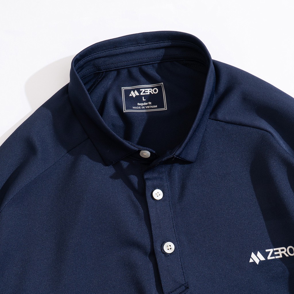 Áo Phông Nam Có Cổ Đẹp Trơn Cao Cấp Tay Ngắn Polo ZERO 4 Màu