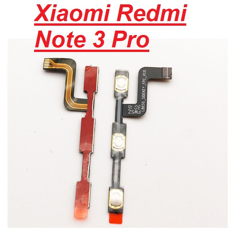 Mạch nút nguồn XIAOMI Redmi Note 3 Pro dây cáp nút mở nguồn điều chỉnh volum tăng giảm âm lượng linh kiện thay thế