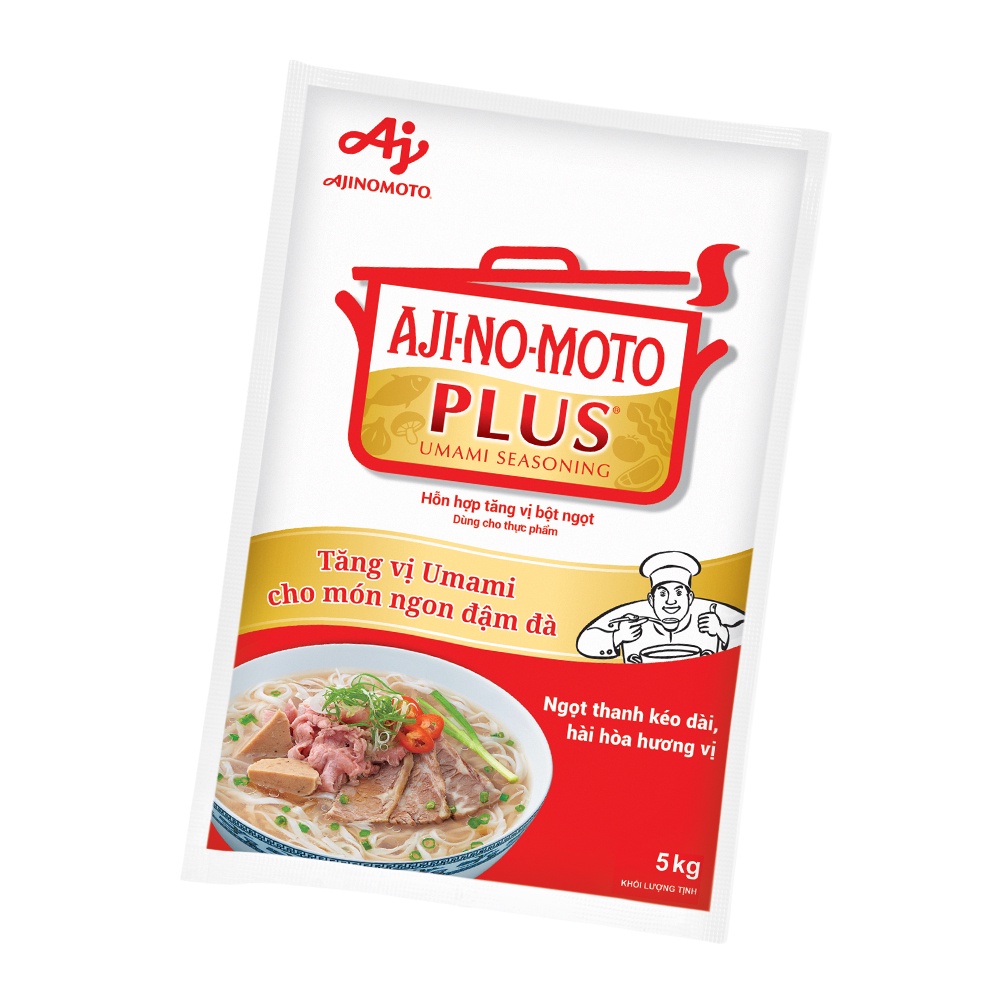 Hỗn hợp tăng vị bột ngọt aji-no-moto plus 5kg bịch - ảnh sản phẩm 4