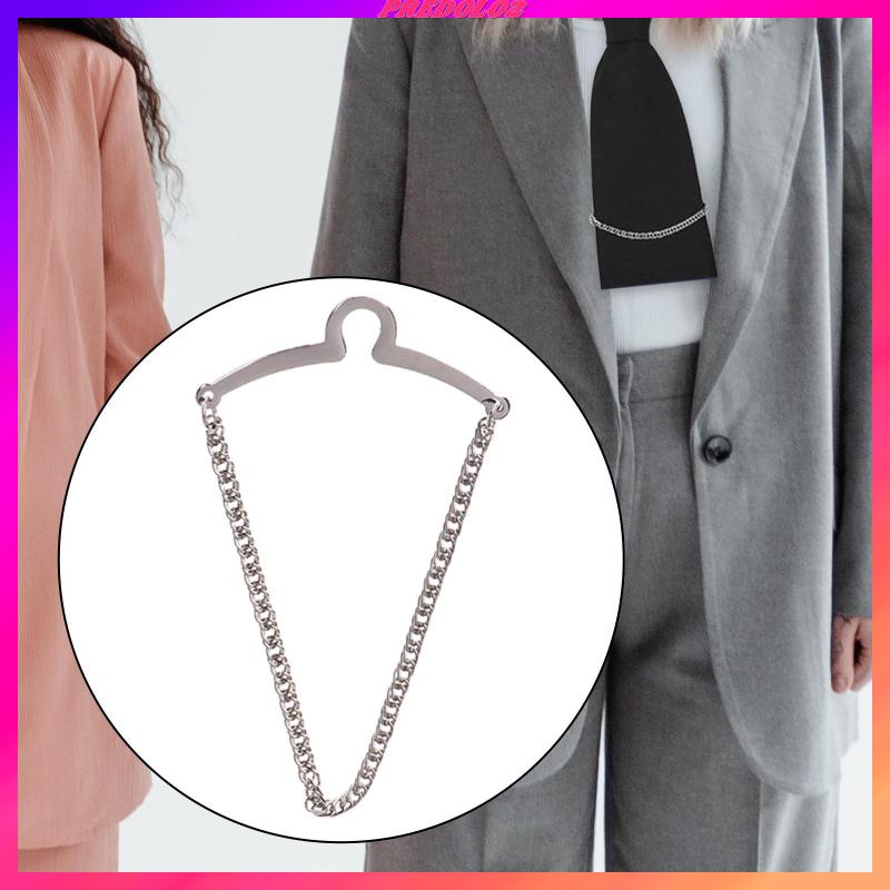 [Predolo2] Cà Vạt Nam Thời Trang Màu Bạc Cổ Điển