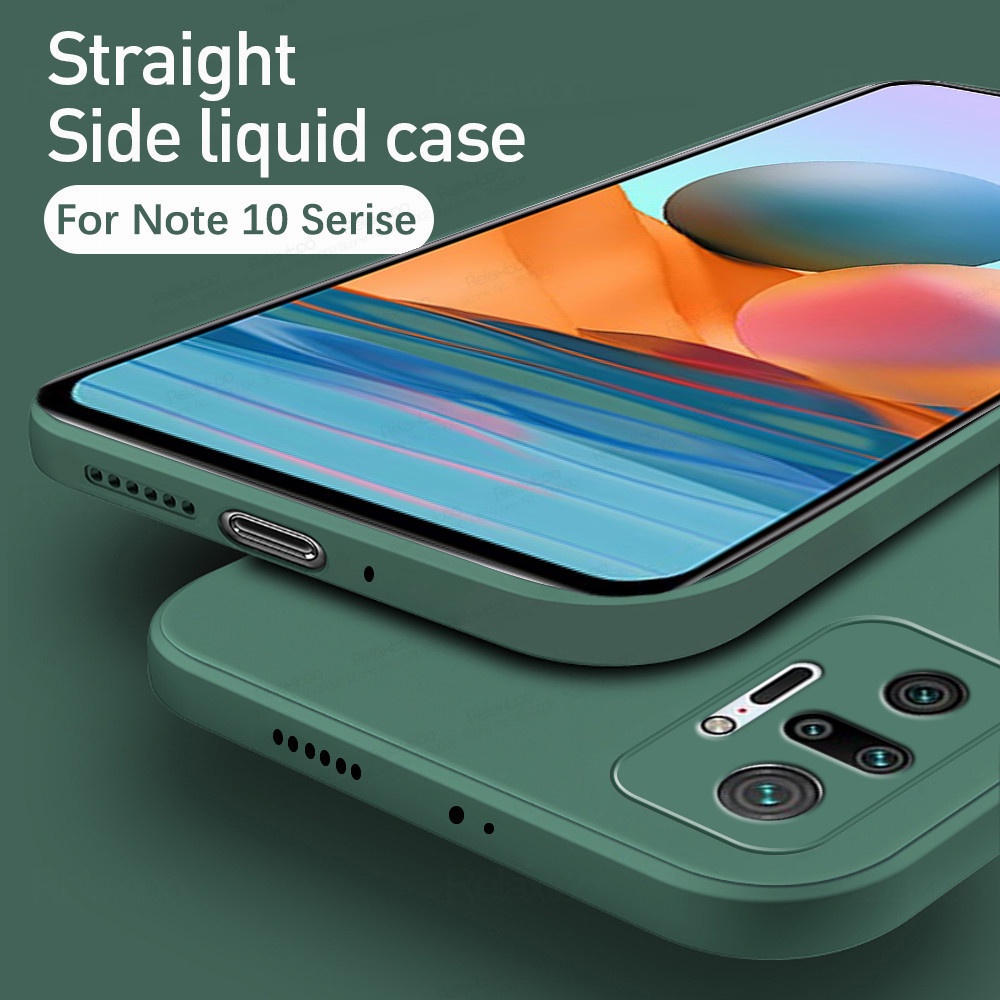 Ốp điện thoại silicon mềm bảo vệ camera cho Xiaomi Redmi Note 10 Pro Redmi Note 10