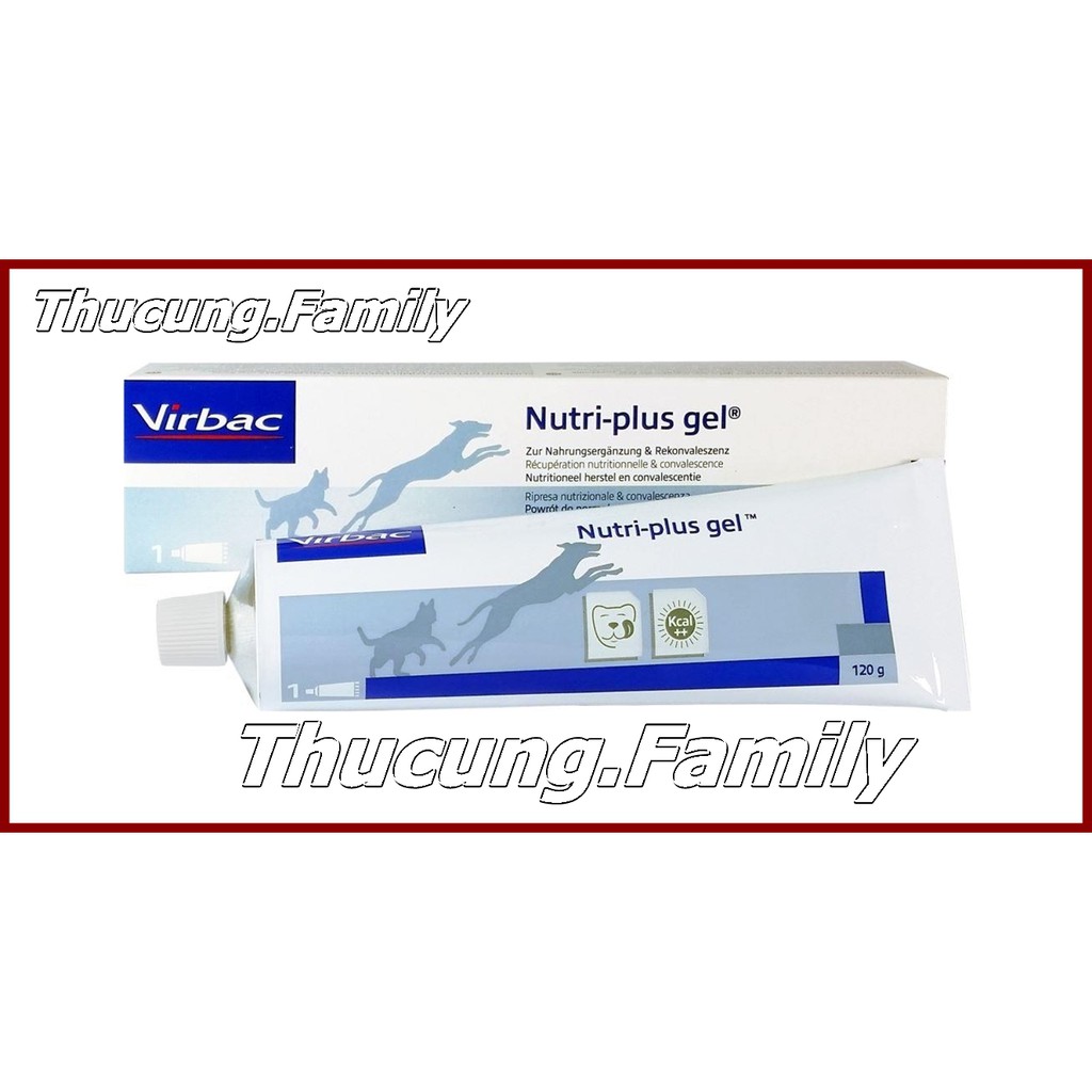 Gel ăn dinh dưỡng chó mèo Virbac Nutri-plus Gel 120g