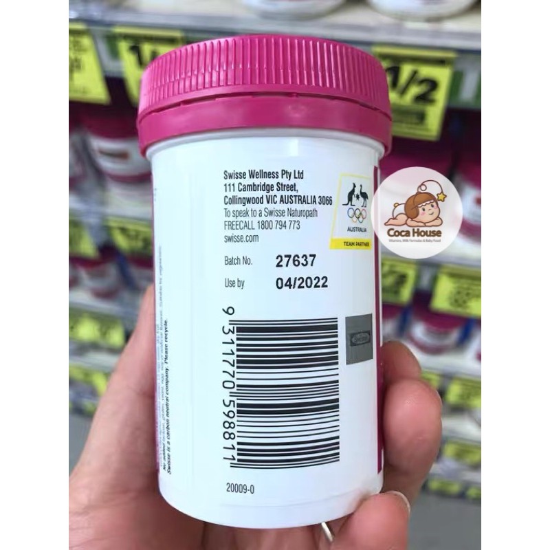 VIÊN UỐNG ĐIỀU HOÀ KINH NGUYỆT HỮU CƠ SWISSE VITEX ✅Hàng chính hãng, đủ bill và tem chemist✅ điều hoà nội tiết tố | BigBuy360 - bigbuy360.vn