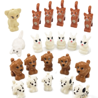 Bộ 5 Mô Hình Lego Đồ Chơi Hình Động Vật Cho Bé