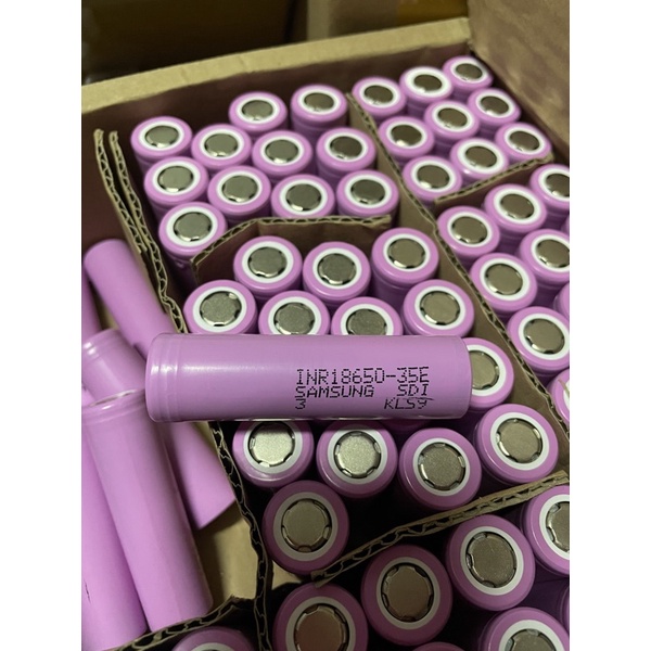 Pin Li-ion 18650 35E Samsung INR18650-35E 3500mah, pin lap top, pin sạc dự phòng dung lượng cao S35