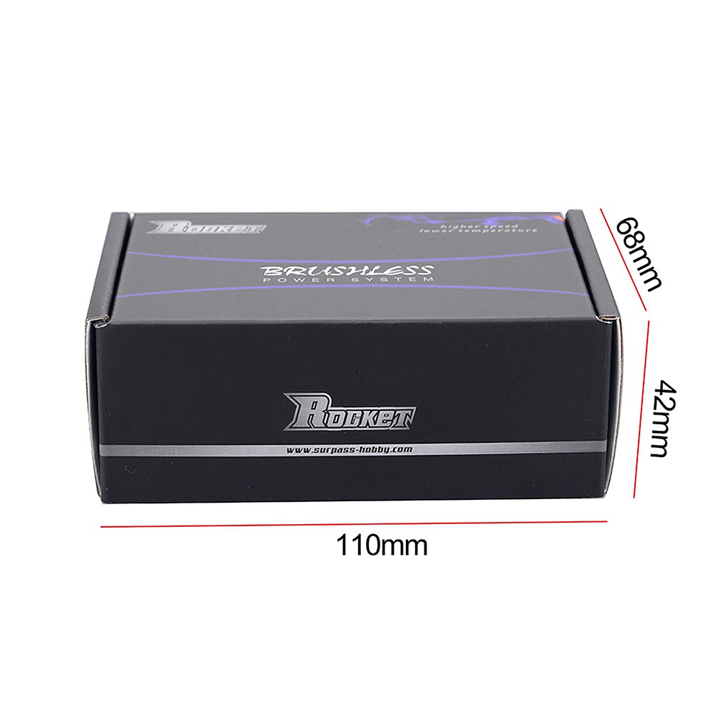 Bộ Động Cơ Không Chổi Than Chống Nước F540 3650 3660 3670 2845 Series 3.175mm Kèm ESC Cho Xe Hơi Điều Khiển Từ Xa 1 / 8 1 / 10 1 / 12