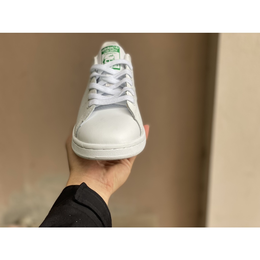 Giày Thể Thao Stan Smith Gót Xanh Cao Cấp Full Box+Dây Phụ+Túi | BigBuy360 - bigbuy360.vn