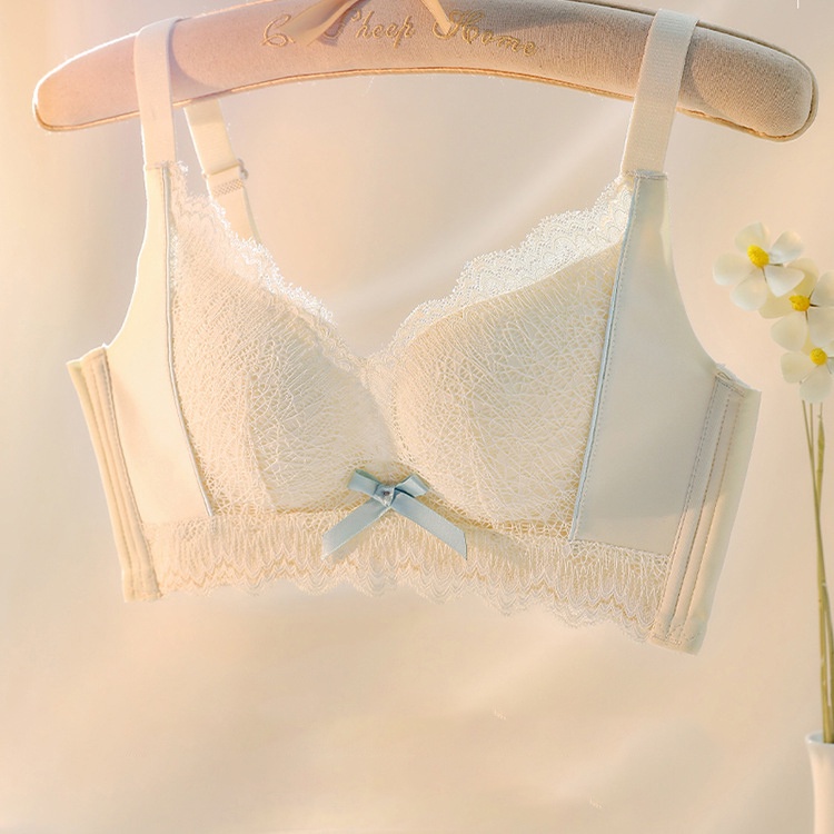 Áo Lót Nâng Ngực Không Gọng Phối Ren Điều Chỉnh Được Thiết Kế Quyến Rũ