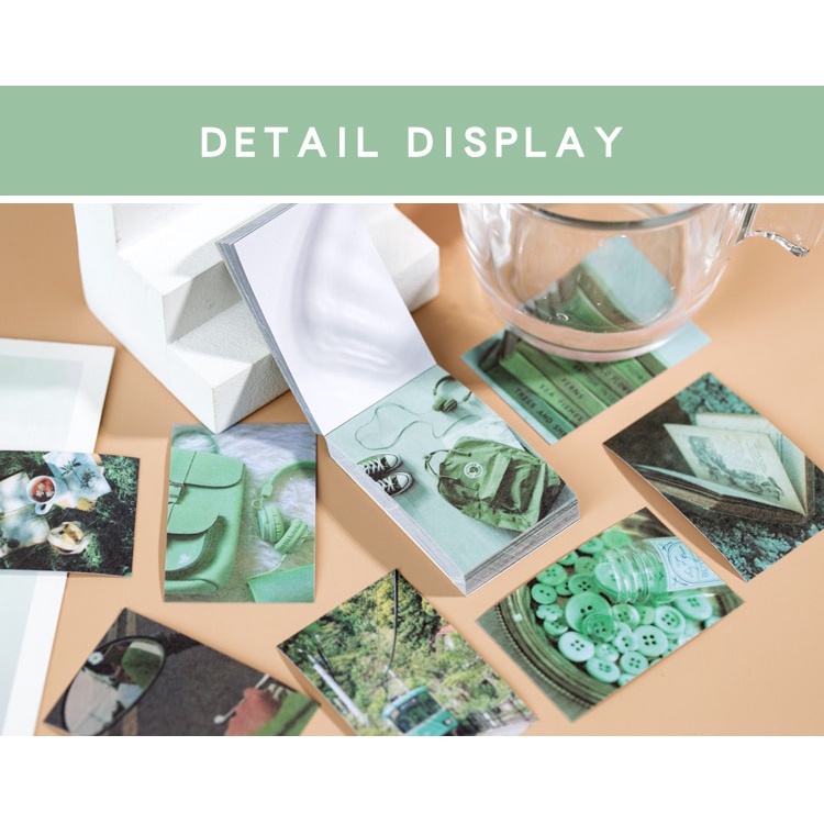 Set 50 miếng dán trang trí sổ tay DIY