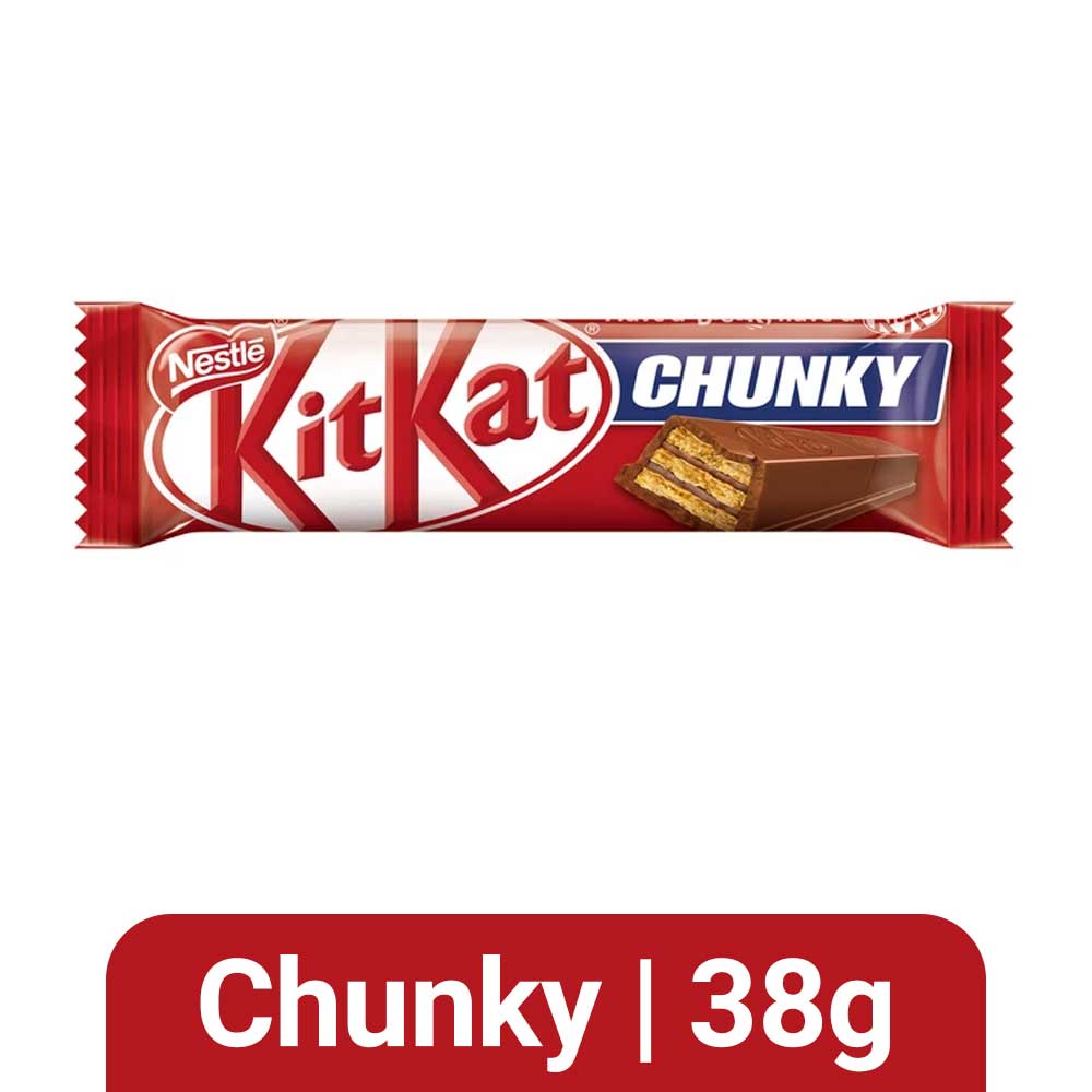 Kitkat socola Chunky gói 3 thanh 118g-[FREE SHIP] TỪ ĐƠN 50K, [Loại Đặc Biệt] date mới