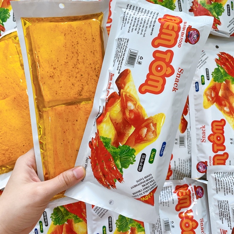 Snack Nem Tôm Thơm Ngon - Đồ Ăn Vặt Tuổi Thơ