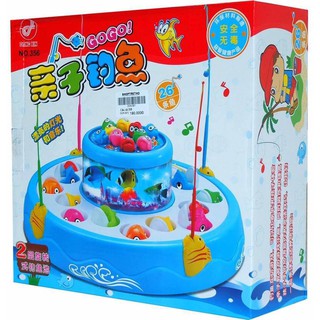 Bộ đồ chơi câu cá 2 tầng có nhạc cho bé