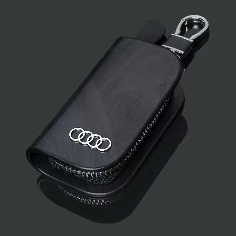 Bao da đựng chìa khóa điều khiển từ xa thông minh cho Audi A3 A4 A5 A6 A7 Q3 Q5 Q7