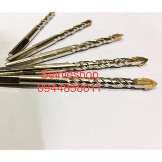 Mũi khoan đa năng khoan kính gạch men bê tông 6mm hoặc 8mm