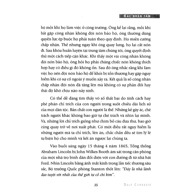 Sách - Đắc Nhân Tâm - Bìa Cứng (Phiên bản mới nhất) - Dale Carnegie - FN