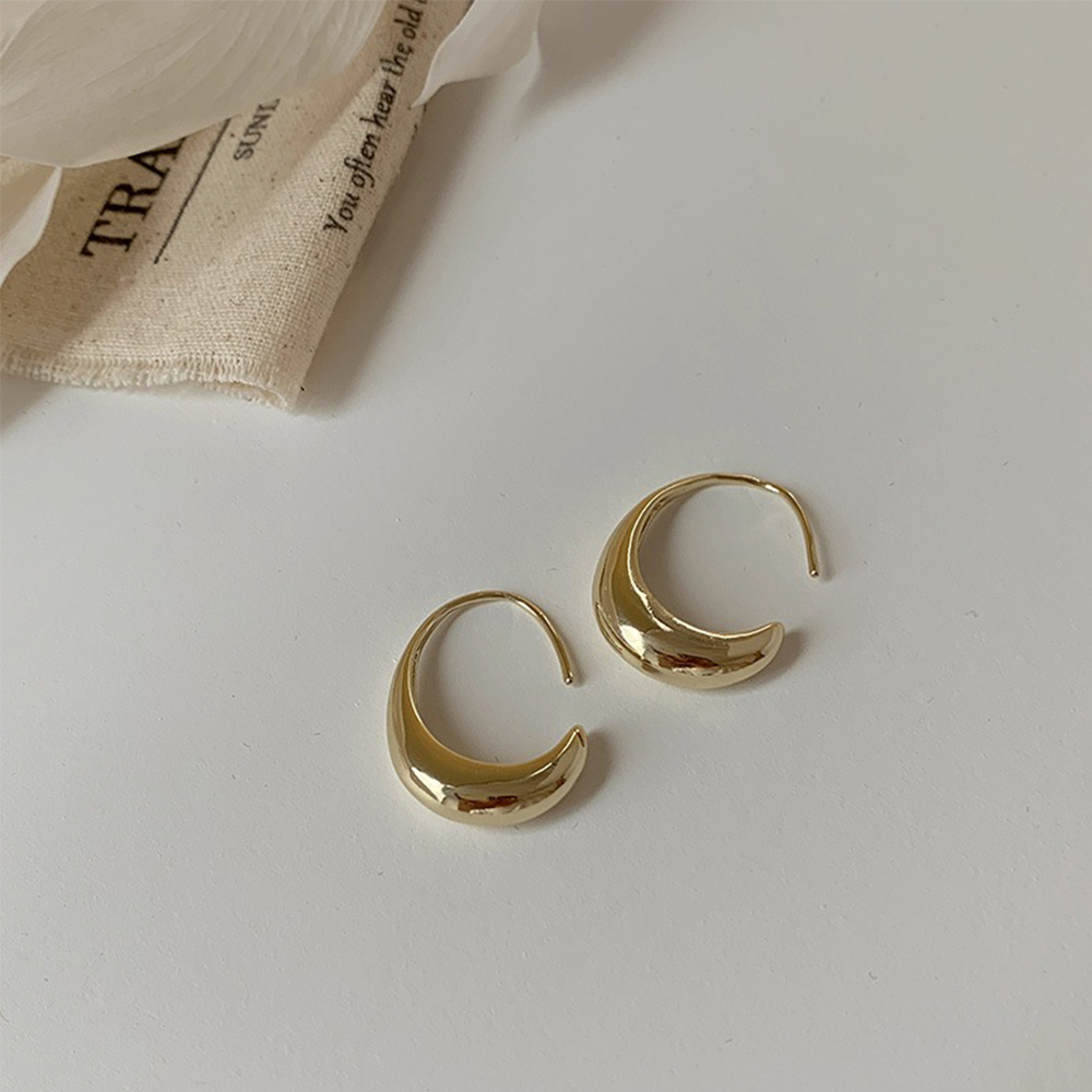 Khuyên Tai Nữ Hình Chữ C Thời Trang