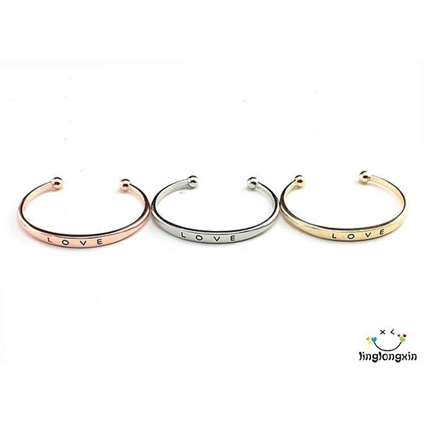 Vòng tay nữ mạ vàng / bạc mặt hình trái tim