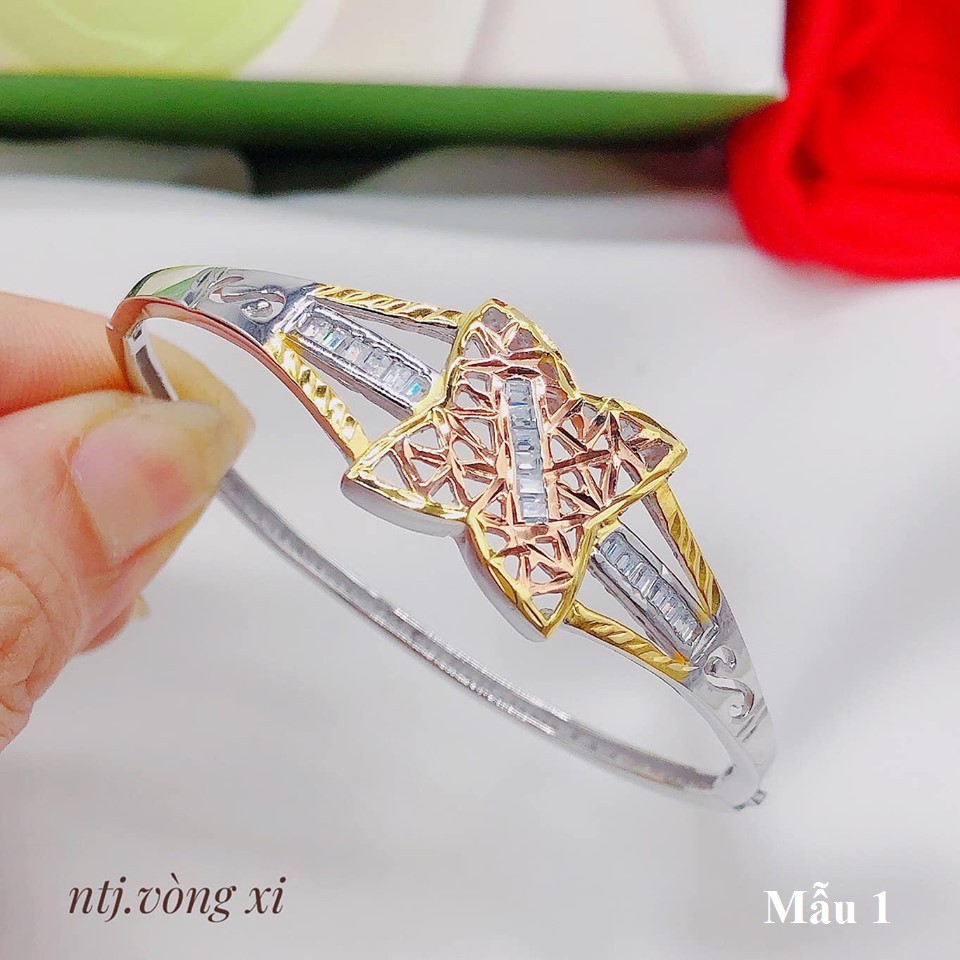 Lắc tay bạc ý hàng cao cấp