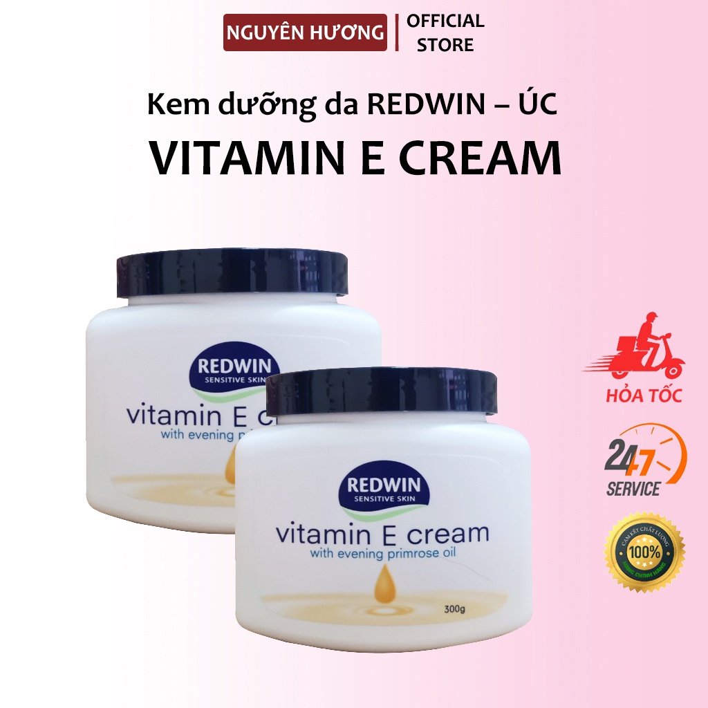 Kem dưỡng da Redwin Úc 300g | Redwin Cream with Vitamin E 300g